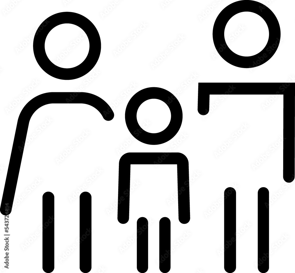 Family, parents line Icon Family, parents line Icon