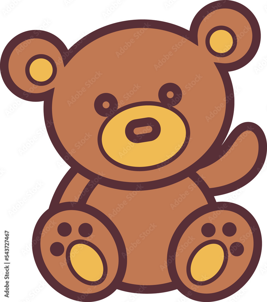 Bear simple symbol, Teddy bear Bear simple symbol, Teddy bear