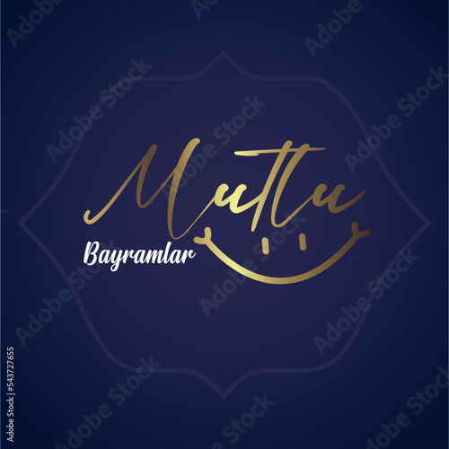 Feast of the Sacrif (Eid al-Adha Mubarak) Feast of the Sacrifice Greeting. (Turkish: Kurban Bayraminiz Kutlu Olsun). Holy days of muslim community. Social Media, Greeting Card.