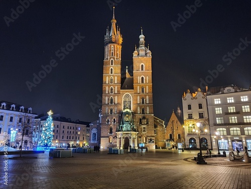 Saint Mary's Basilica in Krakow