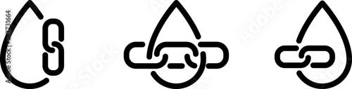 Leak Proof icon , vector illustration