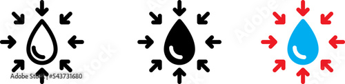 Leak Proof icon , vector illustration