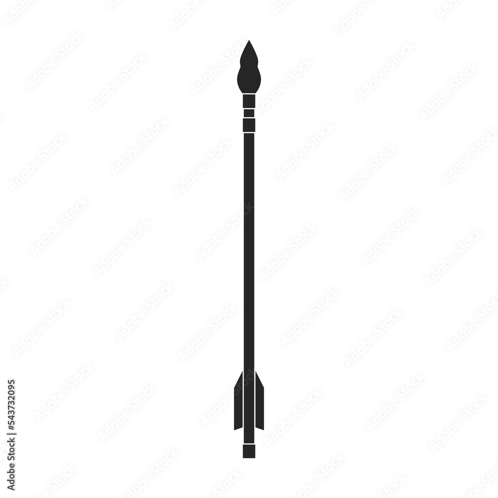 Arrow for bow vector icon. Black vector icon isolated on white background arrow for bow. Arrow for bow vector icon. Black vector icon isolated on white background arrow for bow.