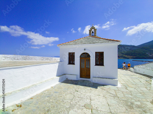 church in island