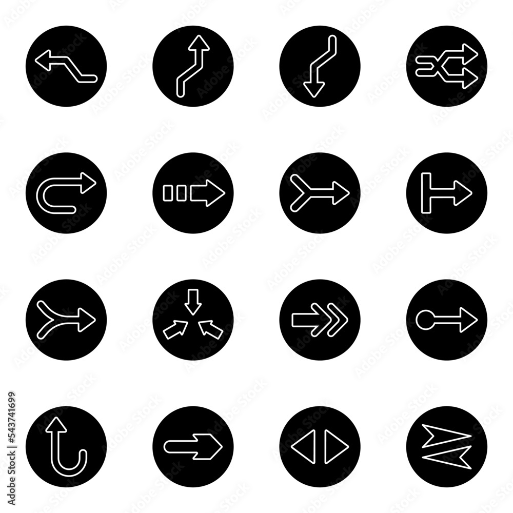 Pack of Arrowheads Solid Icons
Pack of Arrowheads Solid Icons
