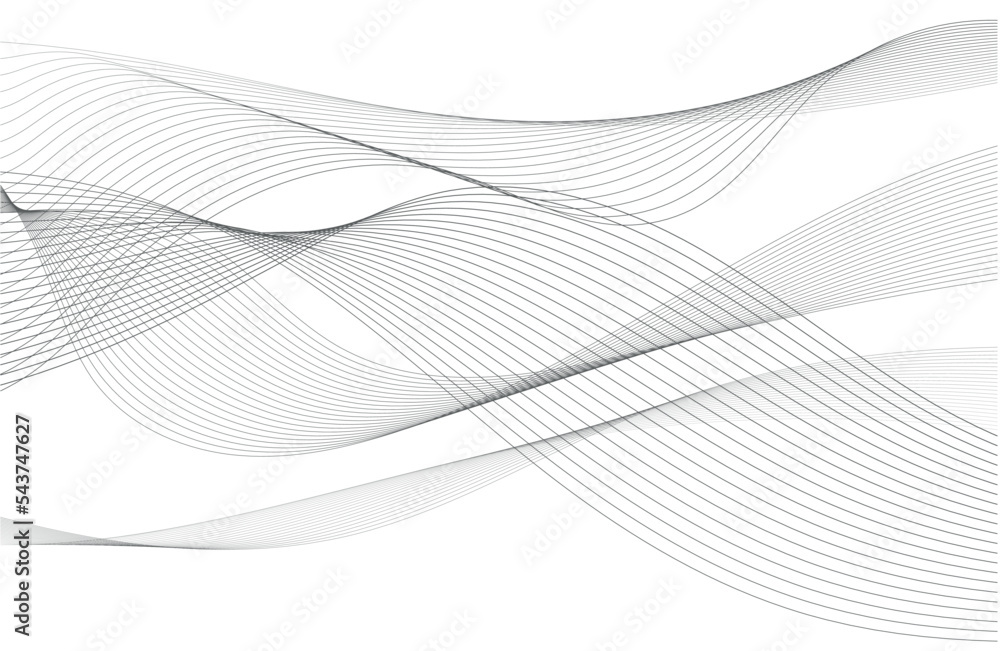 Abstract wave element for design. Digital frequency track equalizer. Stylized line art background. Vector illustration. Wave with lines created using blend tool. Curved wavy line, smooth stripe. Abstract wave element for design. Digital frequency track equalizer. Stylized line art background. Vector illustration. Wave with lines created using blend tool. Curved wavy line, smooth stripe.