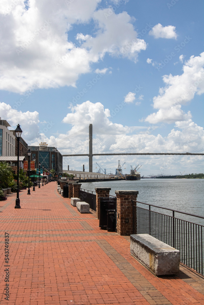 Obraz premium Bridge in Savannah Georgia