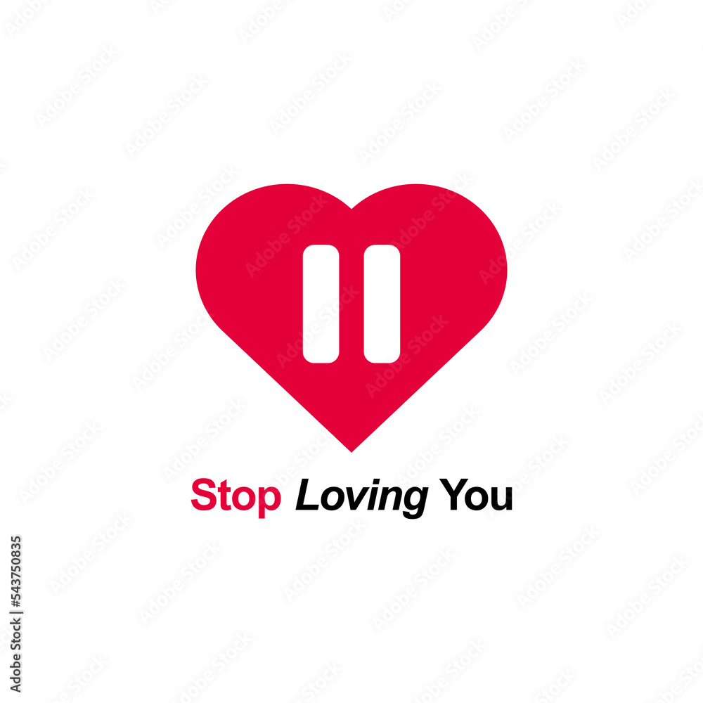heart logo vector with concept heart logo vector with concept