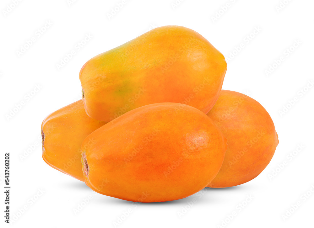 papaya isolated on transparent png papaya isolated on transparent png