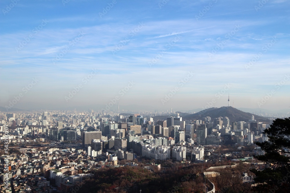 Fototapeta premium 서울시내 풍경