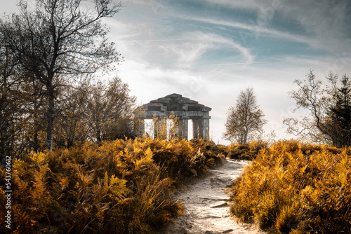Temple of Donon in the fall