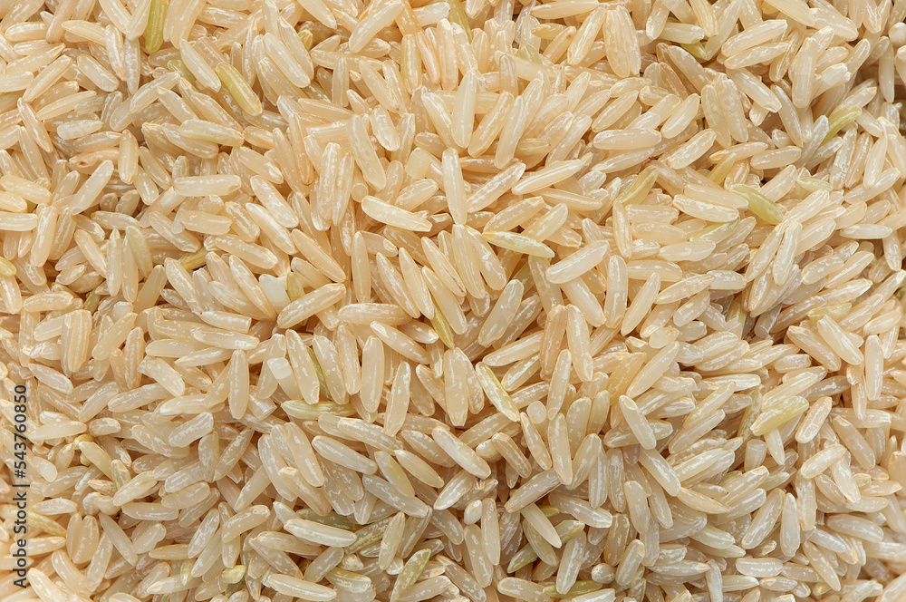 Food texture background of Brown rice or Coarse brown jasmine rice. Top view Food texture background of Brown rice or Coarse brown jasmine rice. Top view