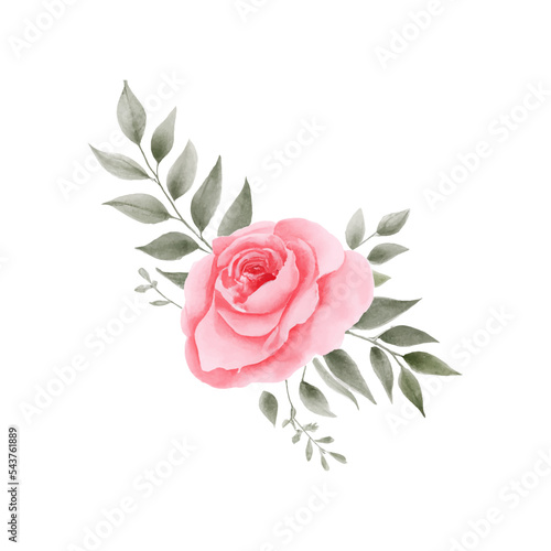 Classic navy blue, white, blush pink rose, hydrangea, ranunculus, dahlia, anemone, peony, thistle flowers, greenery and eucalyptus wedding vector bouquets.Trendy color collection