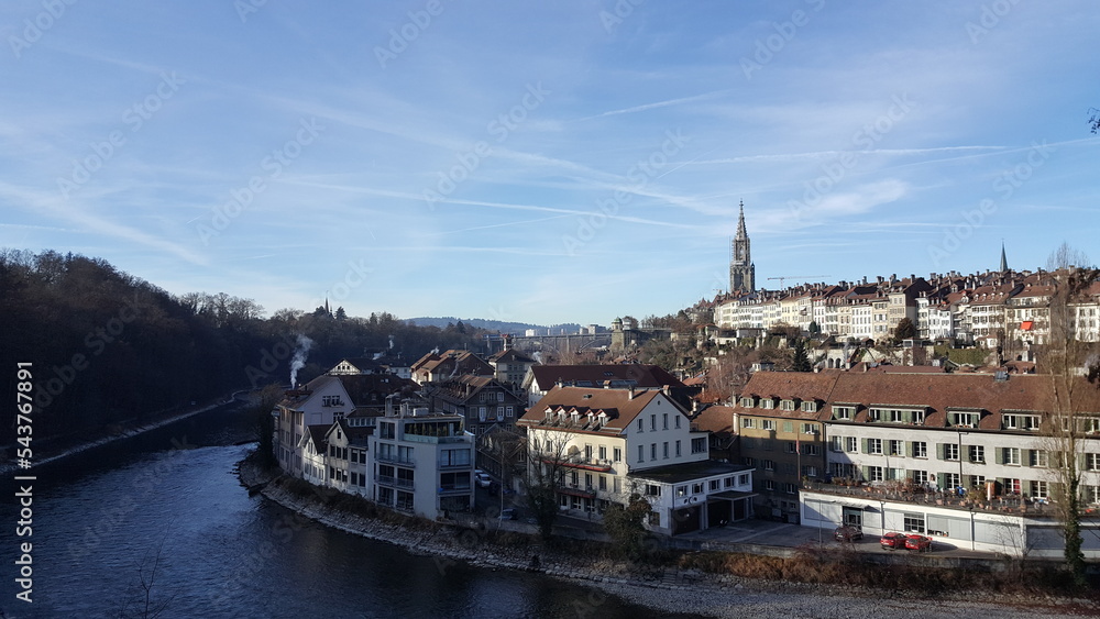 Bern, Switzerland. European buildings with calm and quite environment. Bern, Switzerland. European buildings with calm and quite environment.