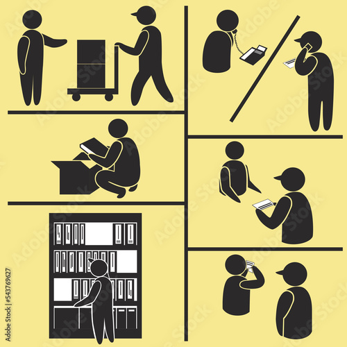 作業の流れ15–配達物の受取-