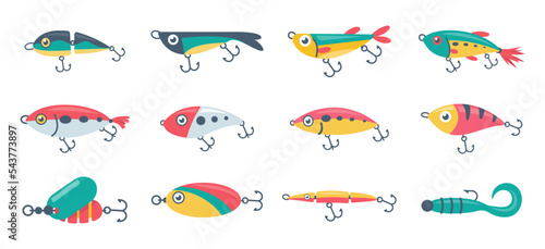 Obraz na plátně Lure for fishing rods Fishing equipment