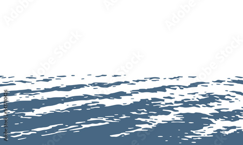Water ripples texture. One color background with small waves. 