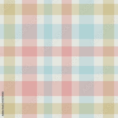 Pastel Vector background of textile stripes pattern. Cosmos, Peach cream, Albescent white, Cararra, Plaid Pattern seamless pattern, tartan, wallpaper, gingham, check, abstract, tablecloth, blanket.