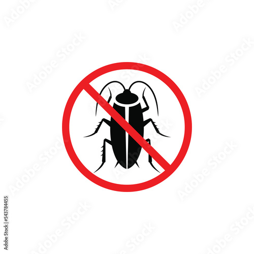 No cockroach symbol. No insect symbol vector