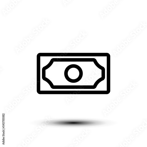 Foto Money icon. flat design vector illustration for web and mobile