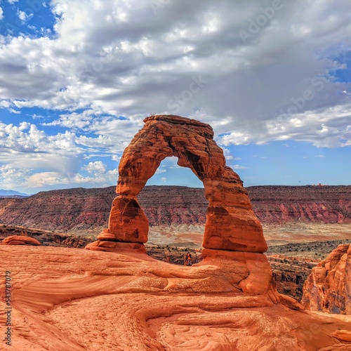 Fotobehang Delicate Arch in Arches National Park