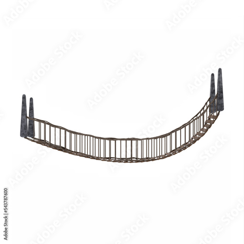 Suspension wooden Bridge