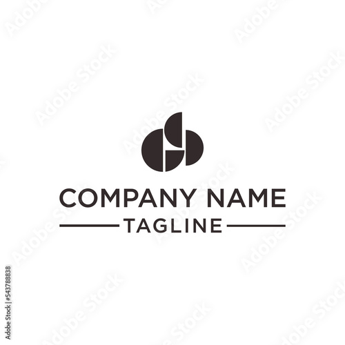 GS,GB initial logo is circular