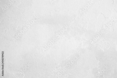 White Peeling and Scratched Concrete Wall Texture Background.