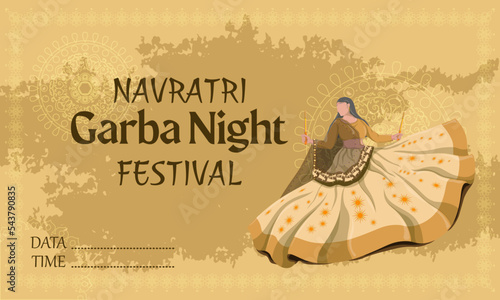 Navratri Dandiya Garba Night, Festival,