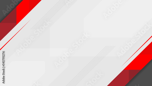 Red white professional geometric background design