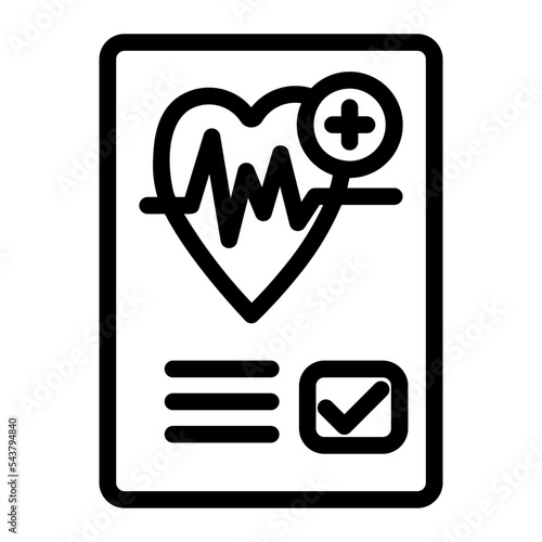 medical history icon