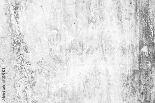White Stained Concrete Wall Texture for Background.