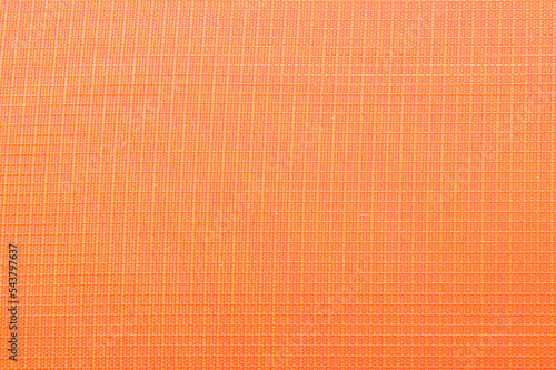 Orange polyethylene foam as background