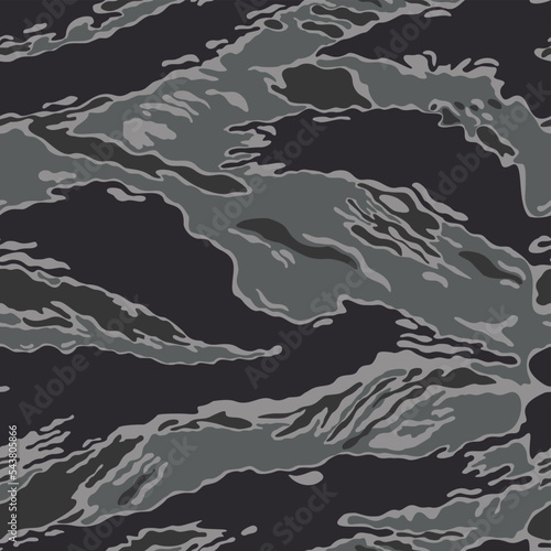 Gray texture camouflage seamless vector pattern, trendy urban background. print