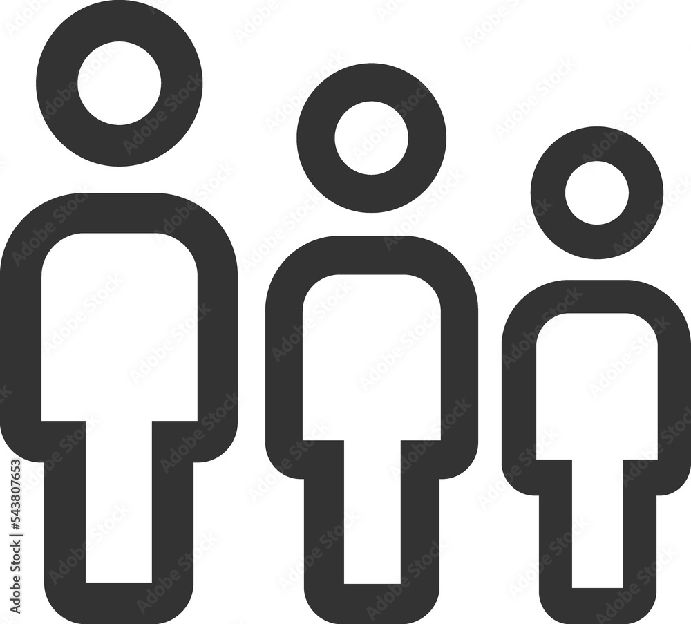 Businessteam, crowd, people group linear icon Businessteam, crowd, people group linear icon