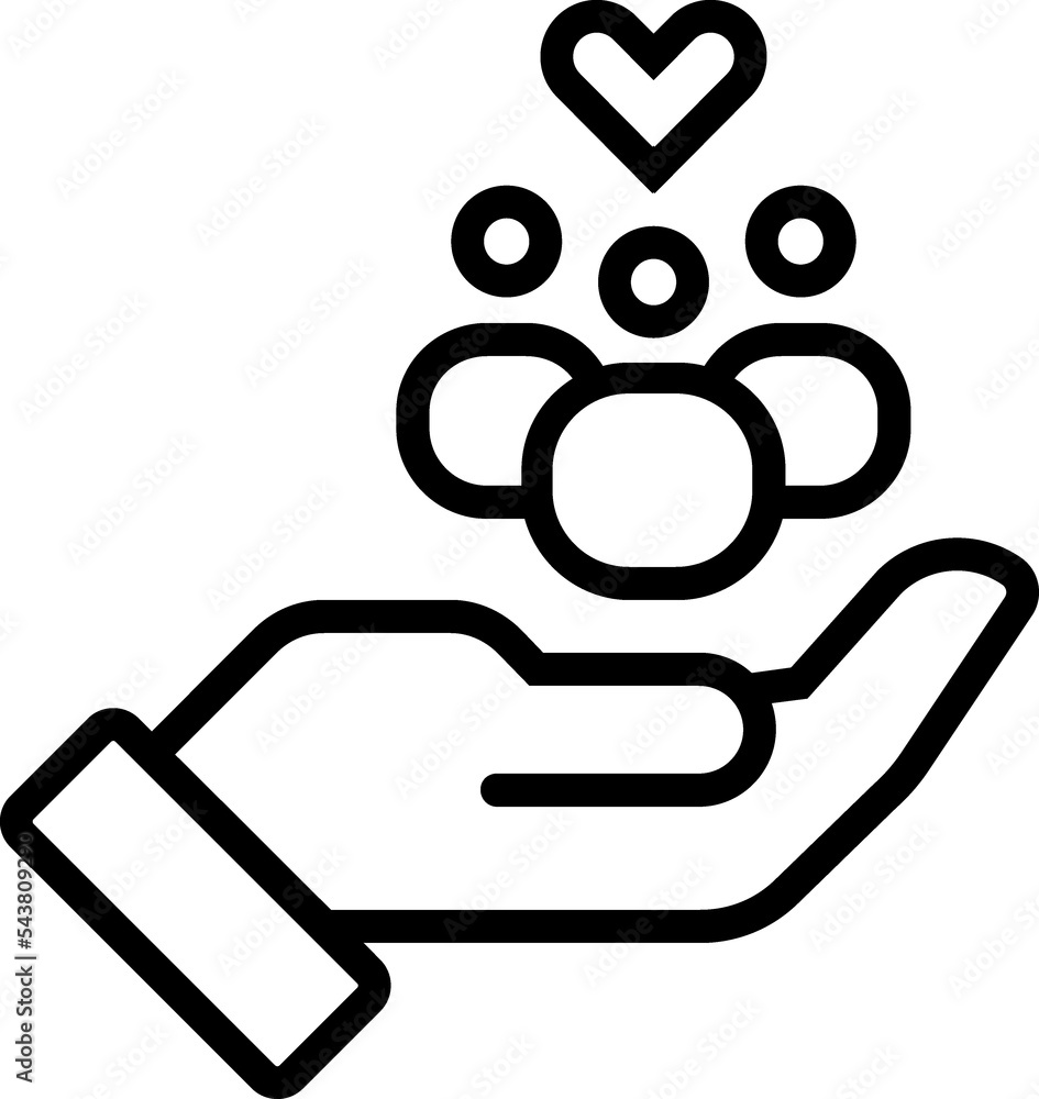 Parents with child silhouette outline sign Parents with child silhouette outline sign