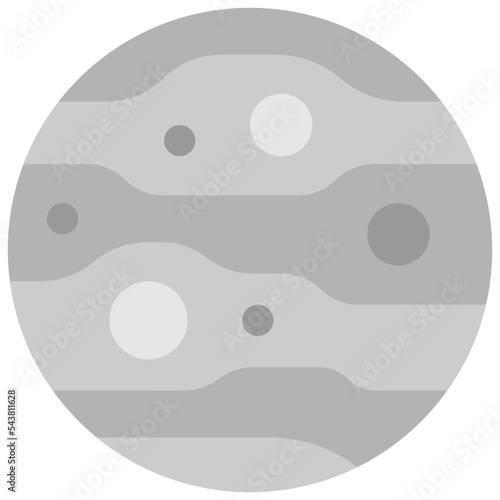 mercury flat icon