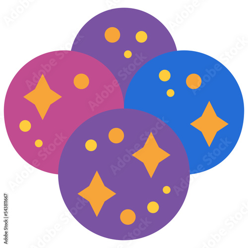 multiverse flat icon
