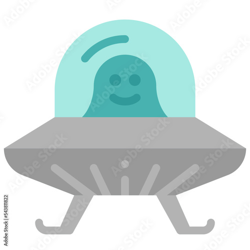 ufo flat icon