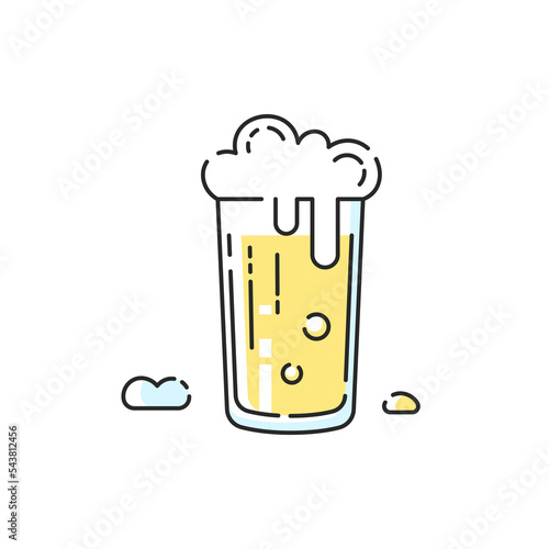 Vector beer icon.