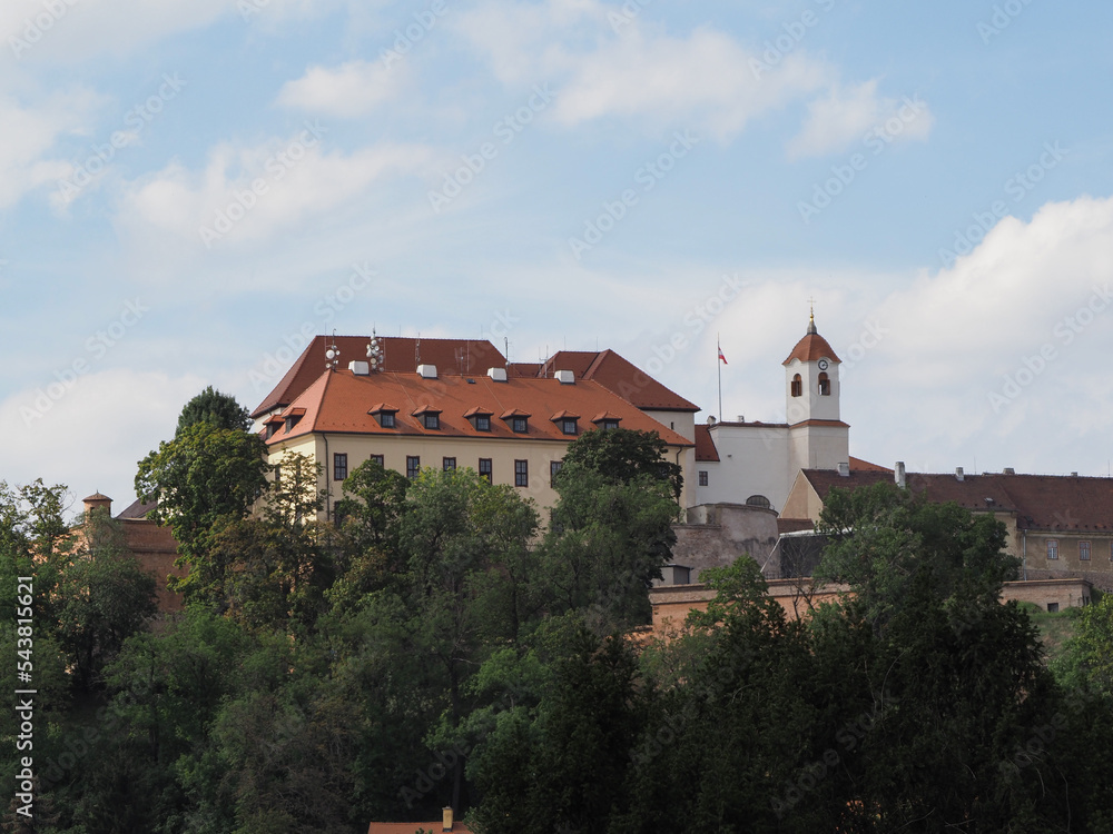 Spielberg castle in Brno