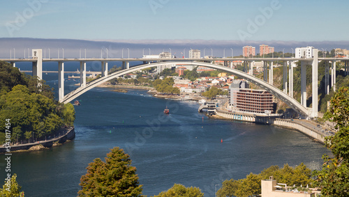 Obraz na płótnie Arrabida Bridge in Porto w salonie