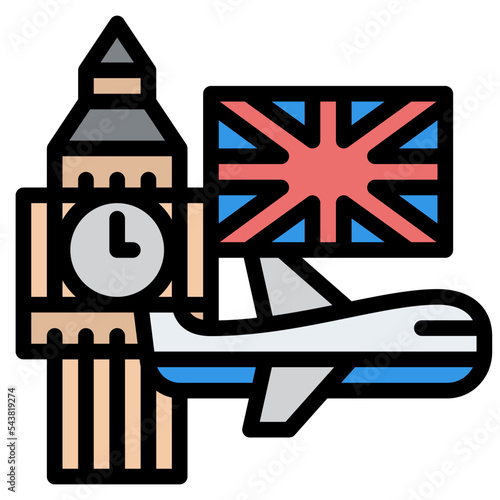 travel language learning icon