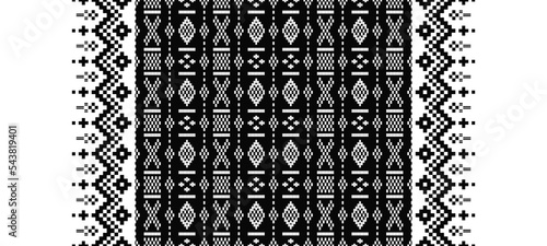 Traditional tribal or Modern native ikat pattern. Geometric ethnic background for pattern seamless design or wallpaper.