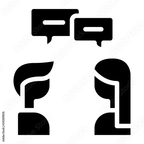 chat language learning icon