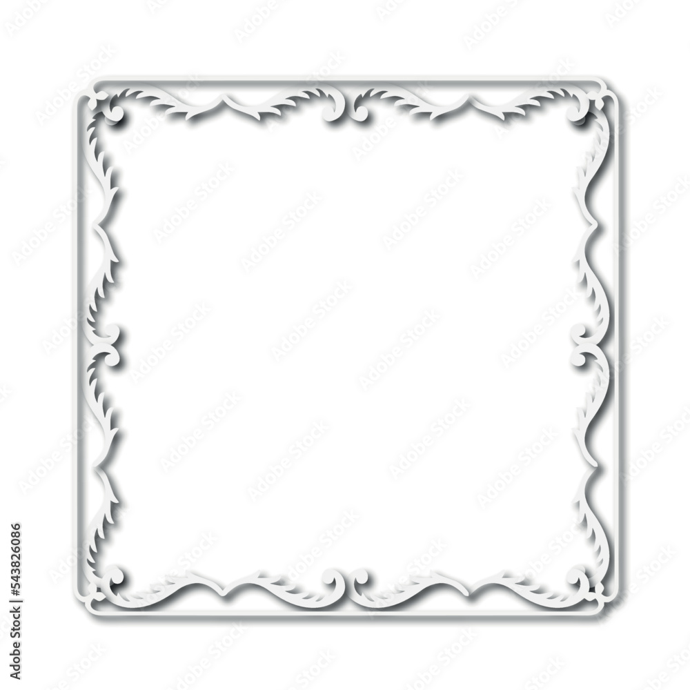 Frame, in the style of an ornament, Vector illustration eps 10, Art. Frame, in the style of an ornament, Vector illustration eps 10, Art.