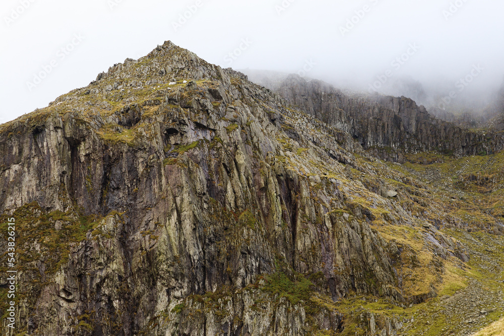 snowdonia carneddau waterfall Llech Ddu Spur snowdonia carneddau waterfall Llech Ddu Spur