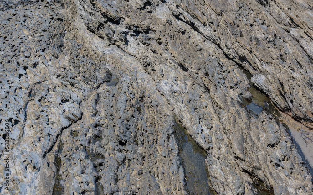 Klippen Gestein am Indischen Ozean an der Küste bei Tsitsikamma Südafrika Klippen Gestein am Indischen Ozean an der Küste bei Tsitsikamma Südafrika