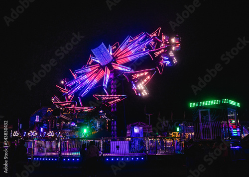 'Witney Feast' Travelling Funfair Heartstopping Ride photo