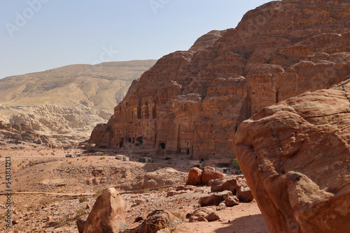 Φωτογραφία royal tombs of Petra archaeological site